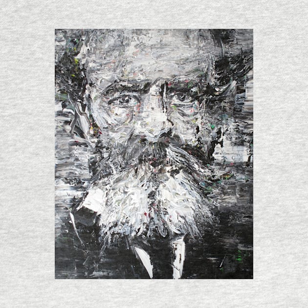 WILLIAM JAMES acrylic portrait by lautir